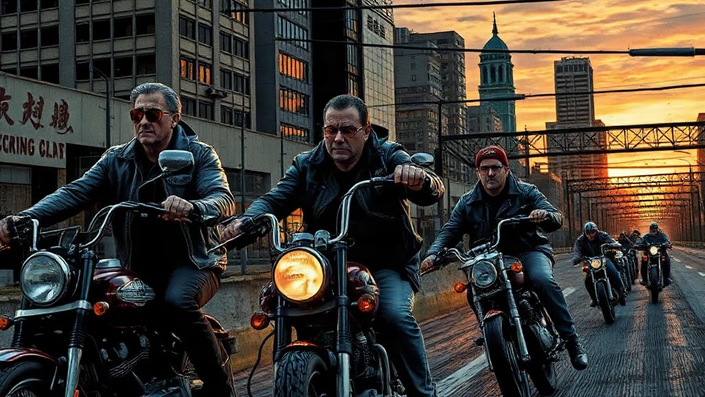 Biker Gang Highway