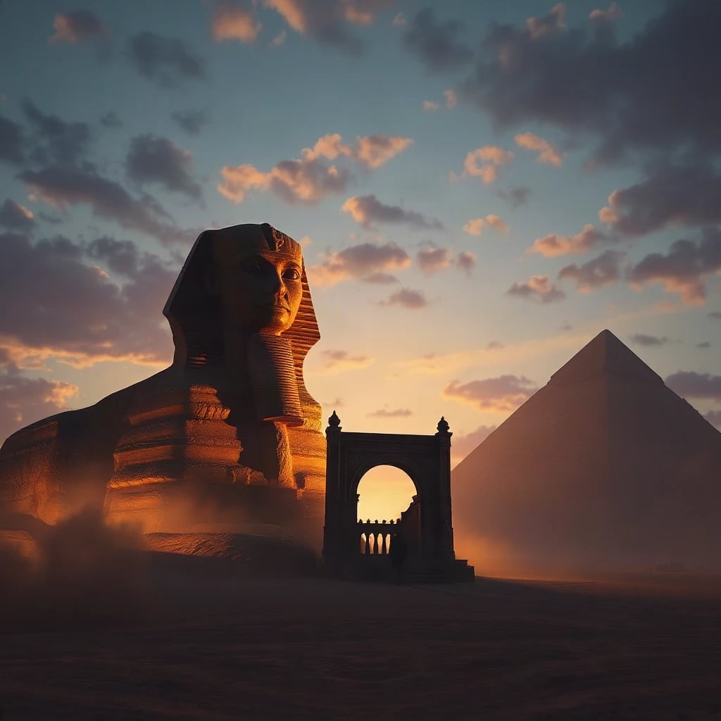Sphinx Riddle Gate