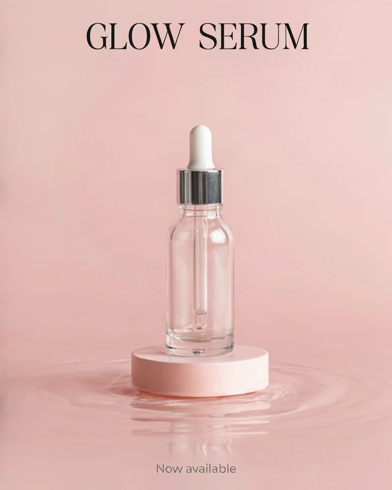 Skincare Product Launch Post