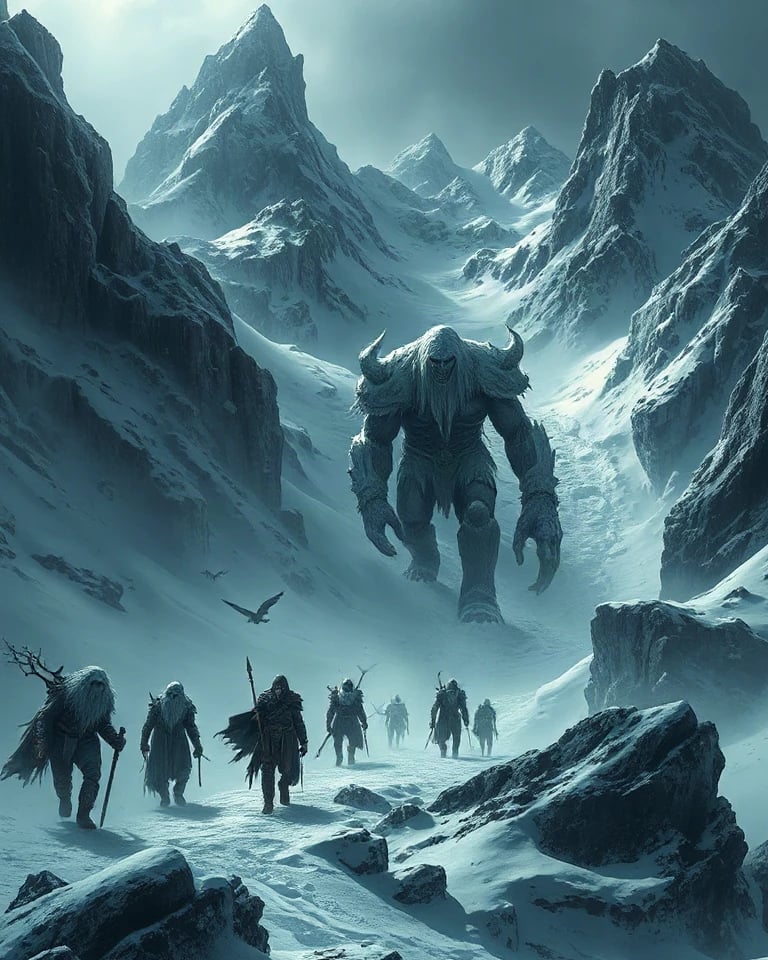 Frost Giant Mountains