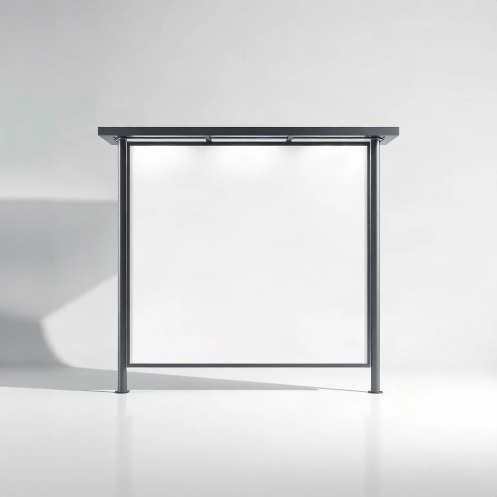 Bus Stop Ad Mockup Studio