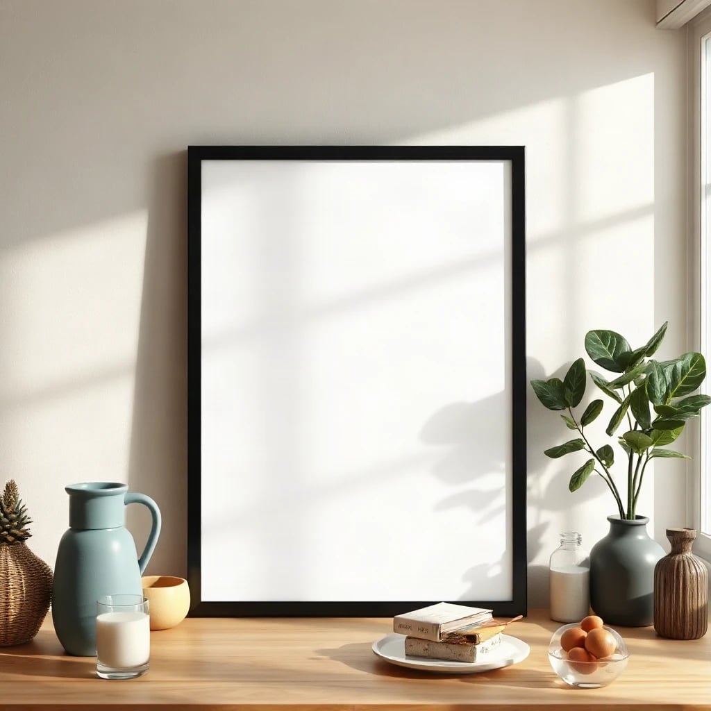 Poster Frame Mockup Lifestyle