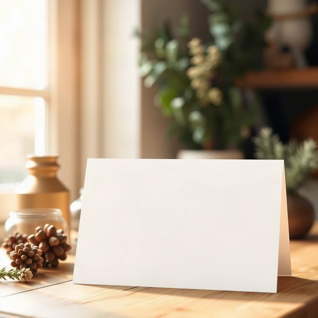 Greeting Card Mockup Lifestyle