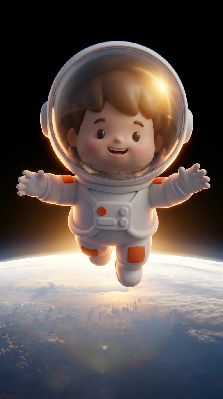 Sunrise Over Earth Orbit