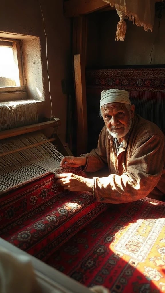 Persian Carpet Weaver