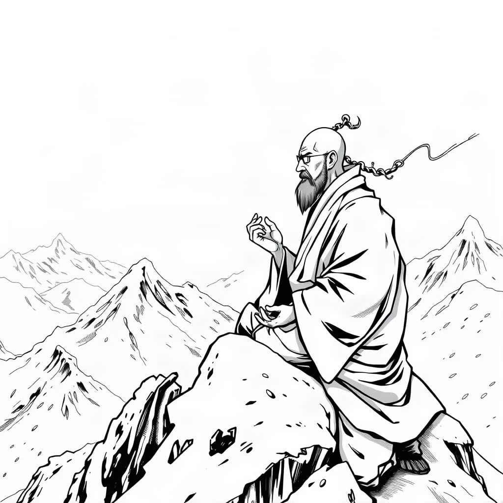 Snow Mountain Monk