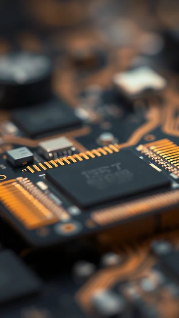 Circuit Chip Macro Studio
