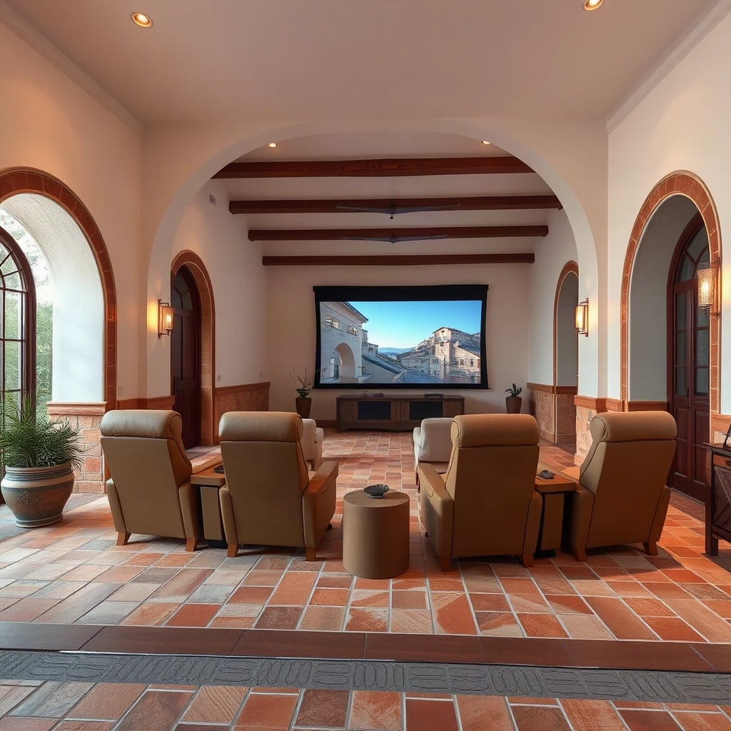 Mediterranean Home Cinema