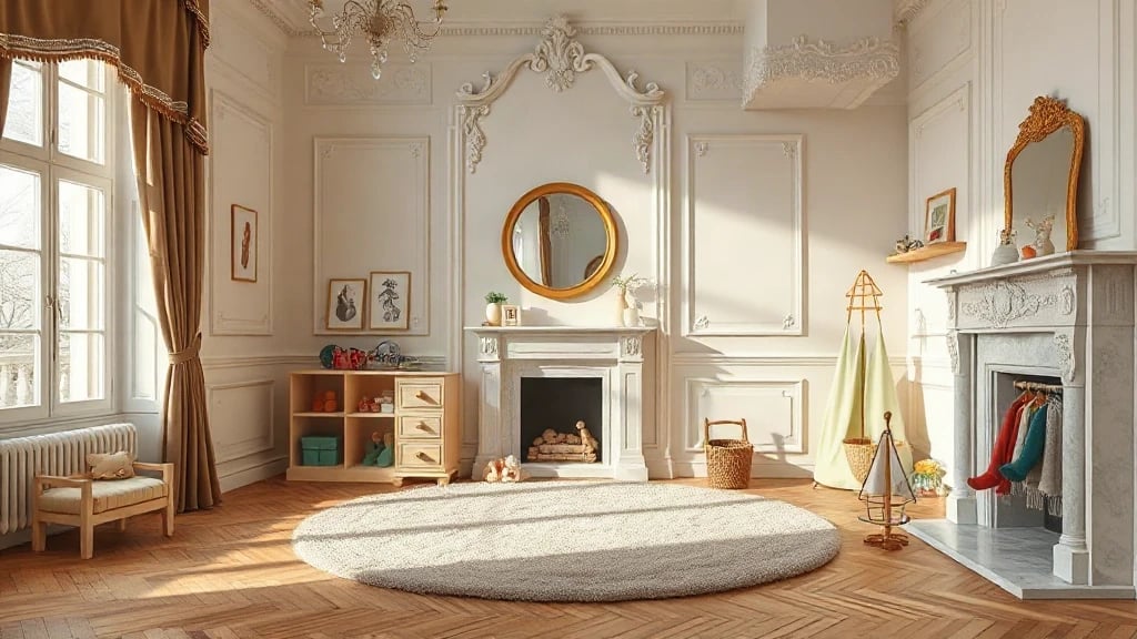Parisian Classic Kids Playroom