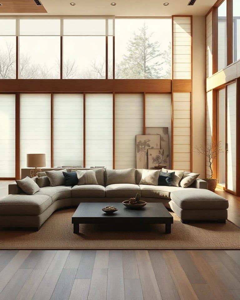 Japanese Zen Living Room
