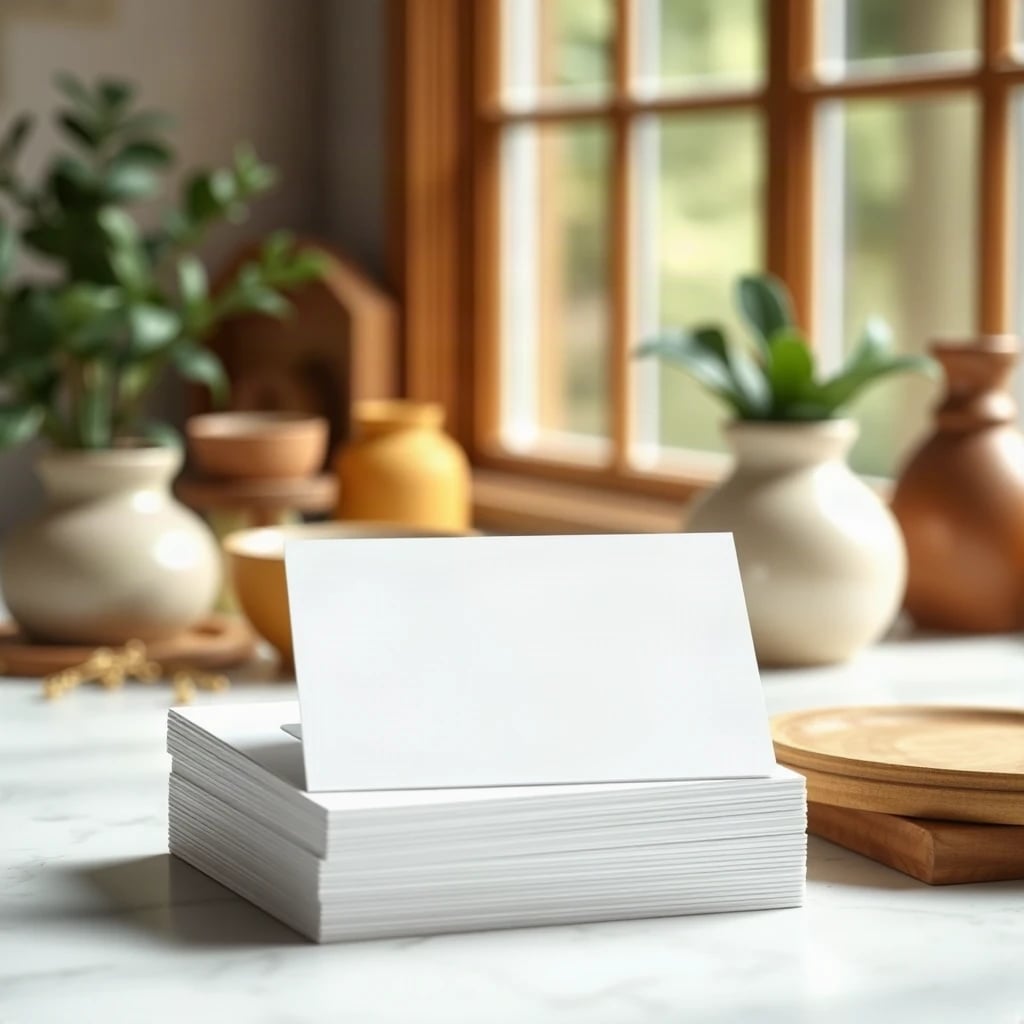 Business Cards Mockup Lifestyle