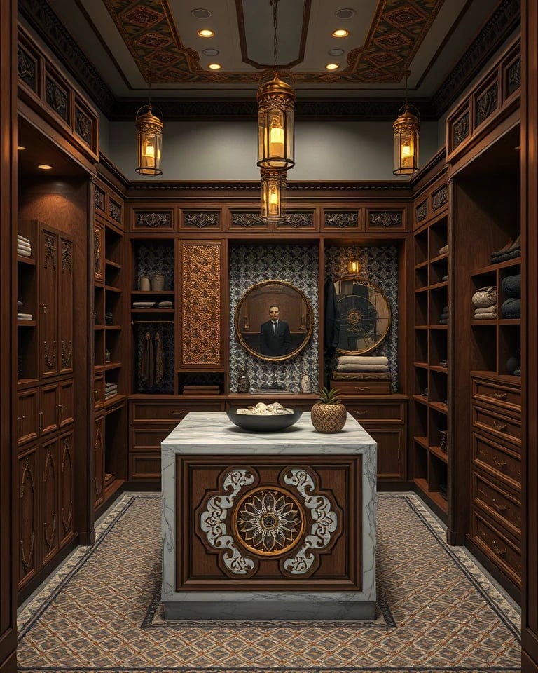 Moroccan Walk-in Closet