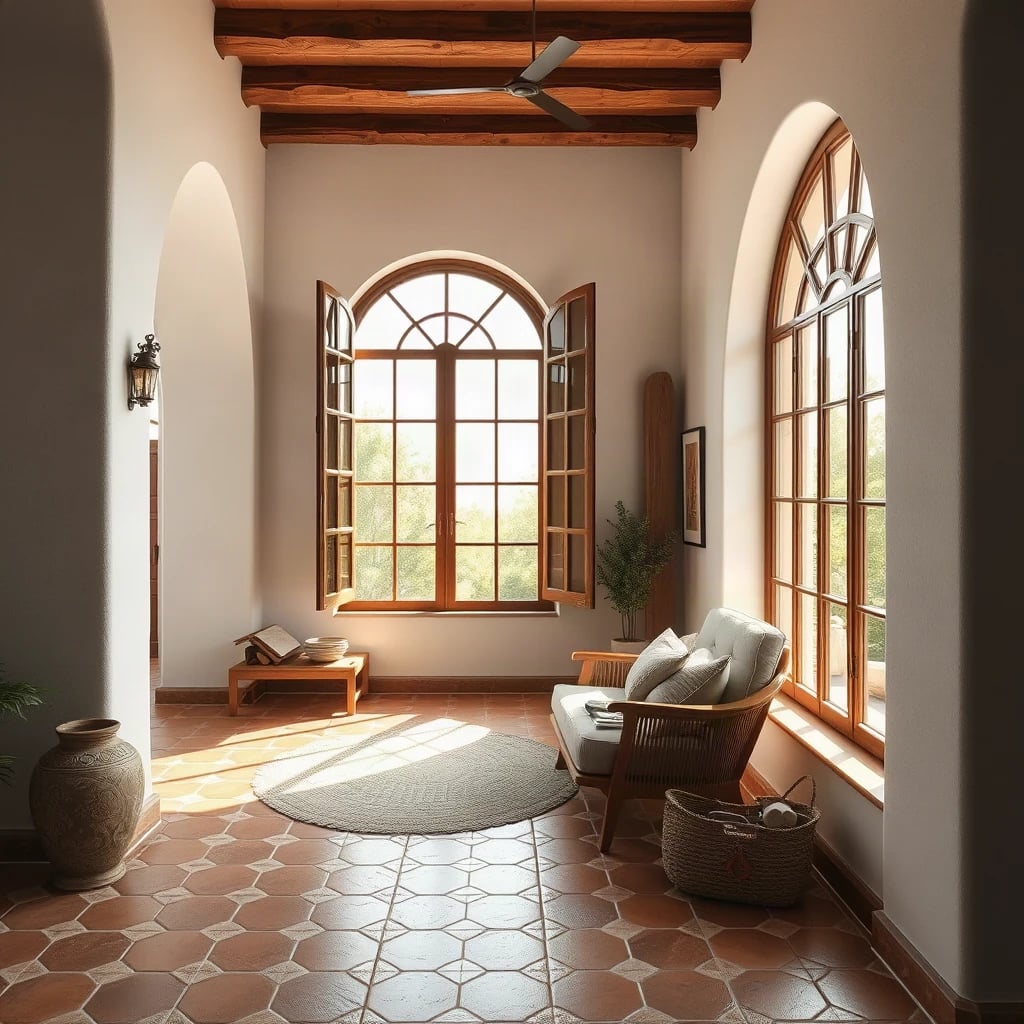 Mediterranean Reading Nook