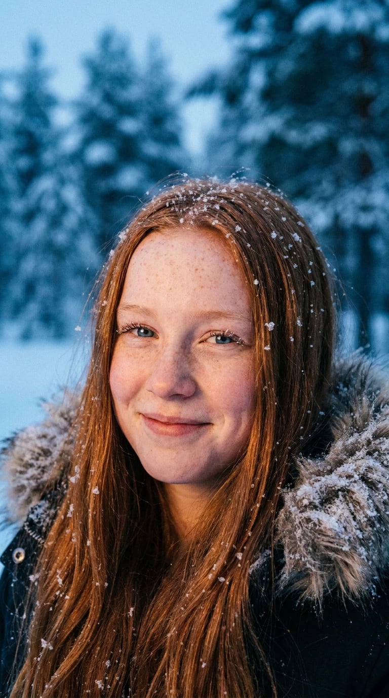 Nordic Winter Fur Hood