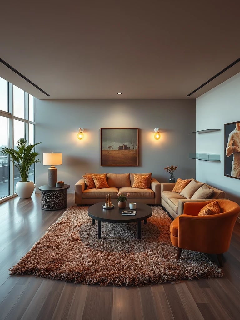 Retro 70s Living Room