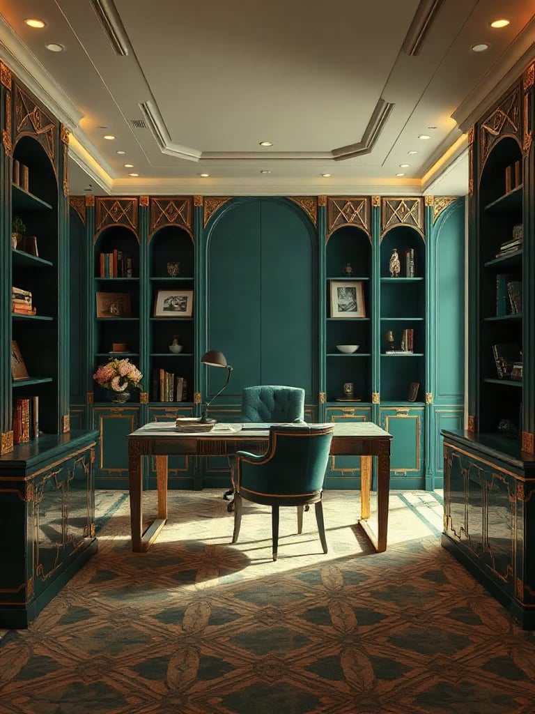 Art Deco Home Office