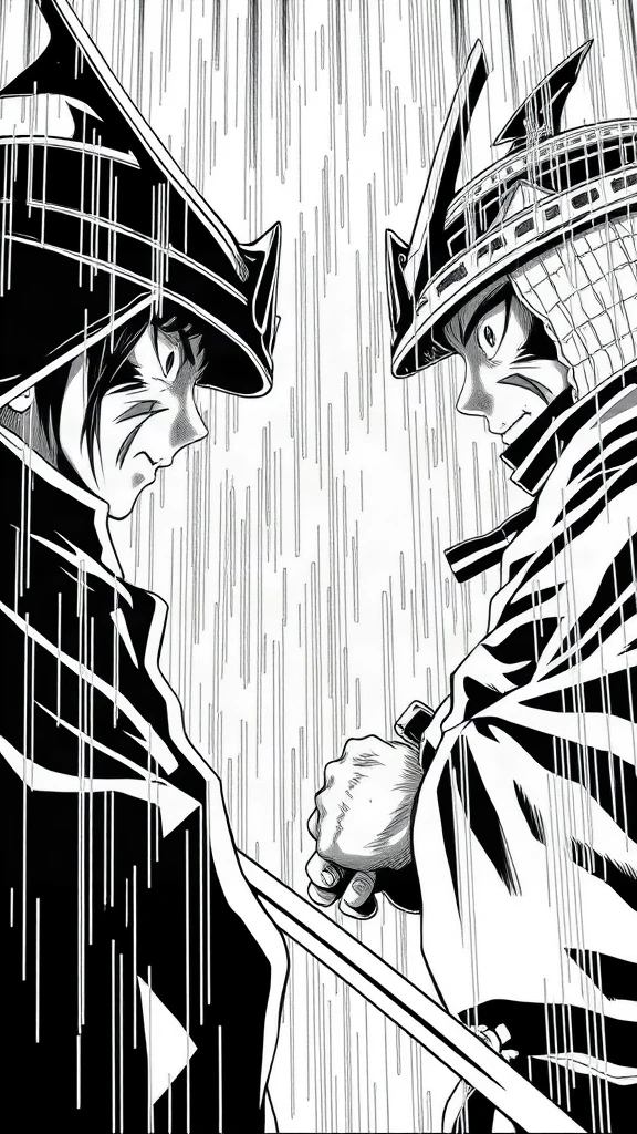 Samurai Rain Duel Manga