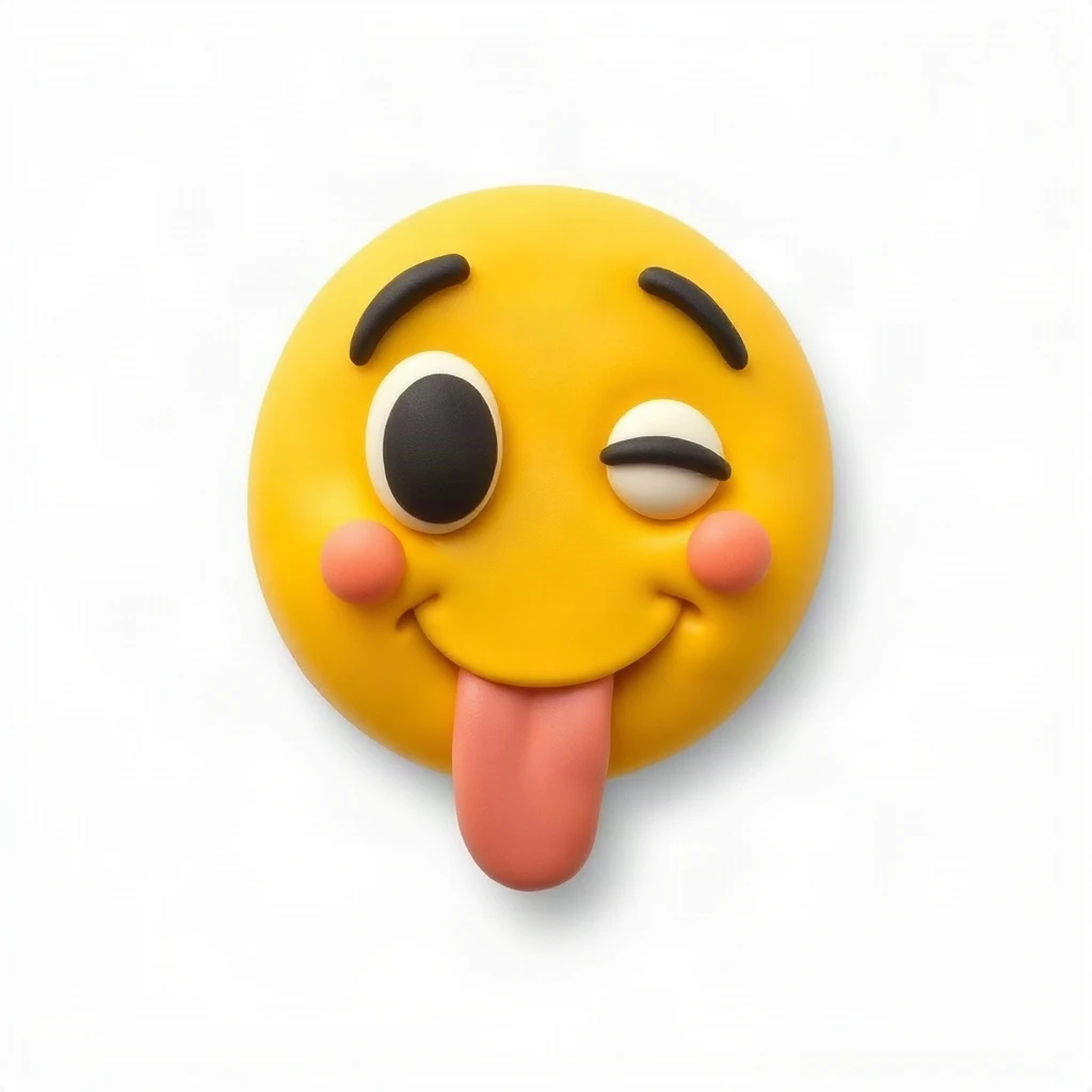 Zany Tongue Emoji