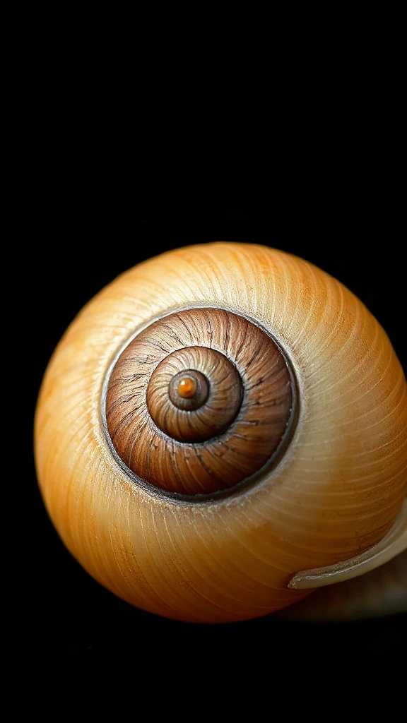Snail Shell Macro Studio