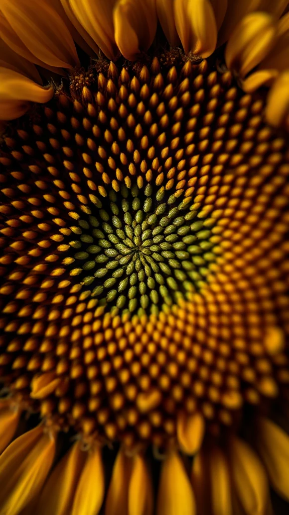 Sunflower Center Macro Studio