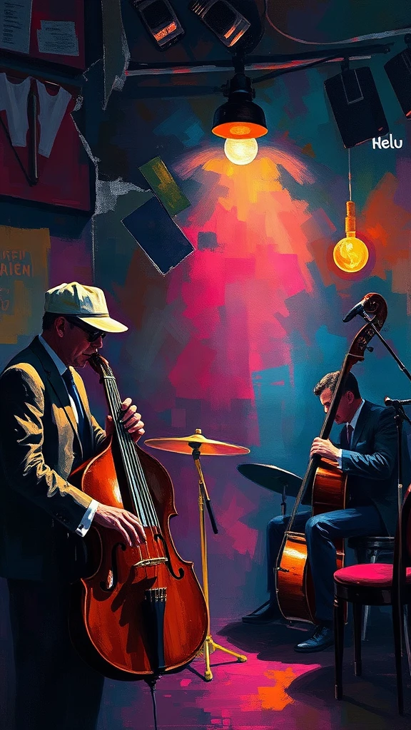 Jazz Trio In A Impressionist