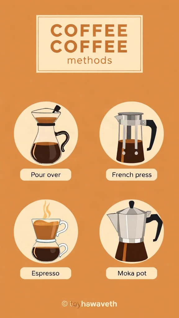 Coffee Brewing Infographic