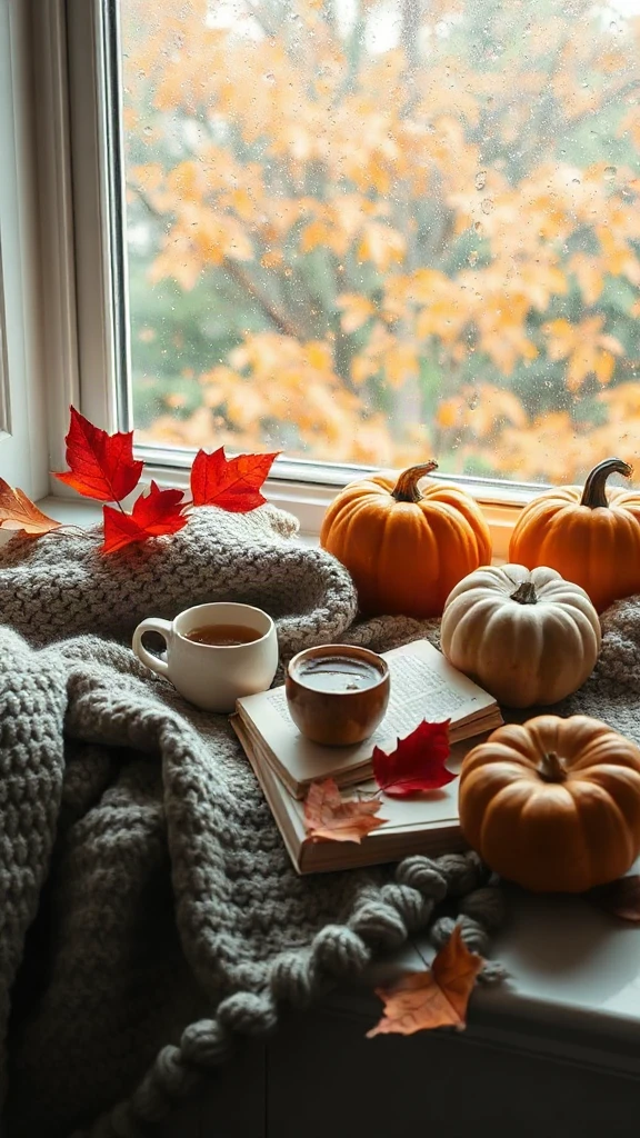 Autumn Cozy Window