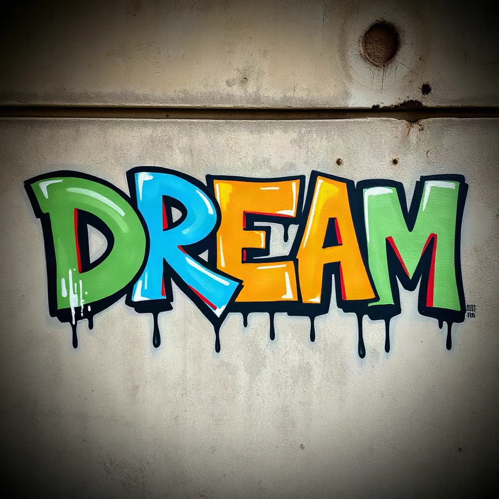 Graffiti Dream Typography