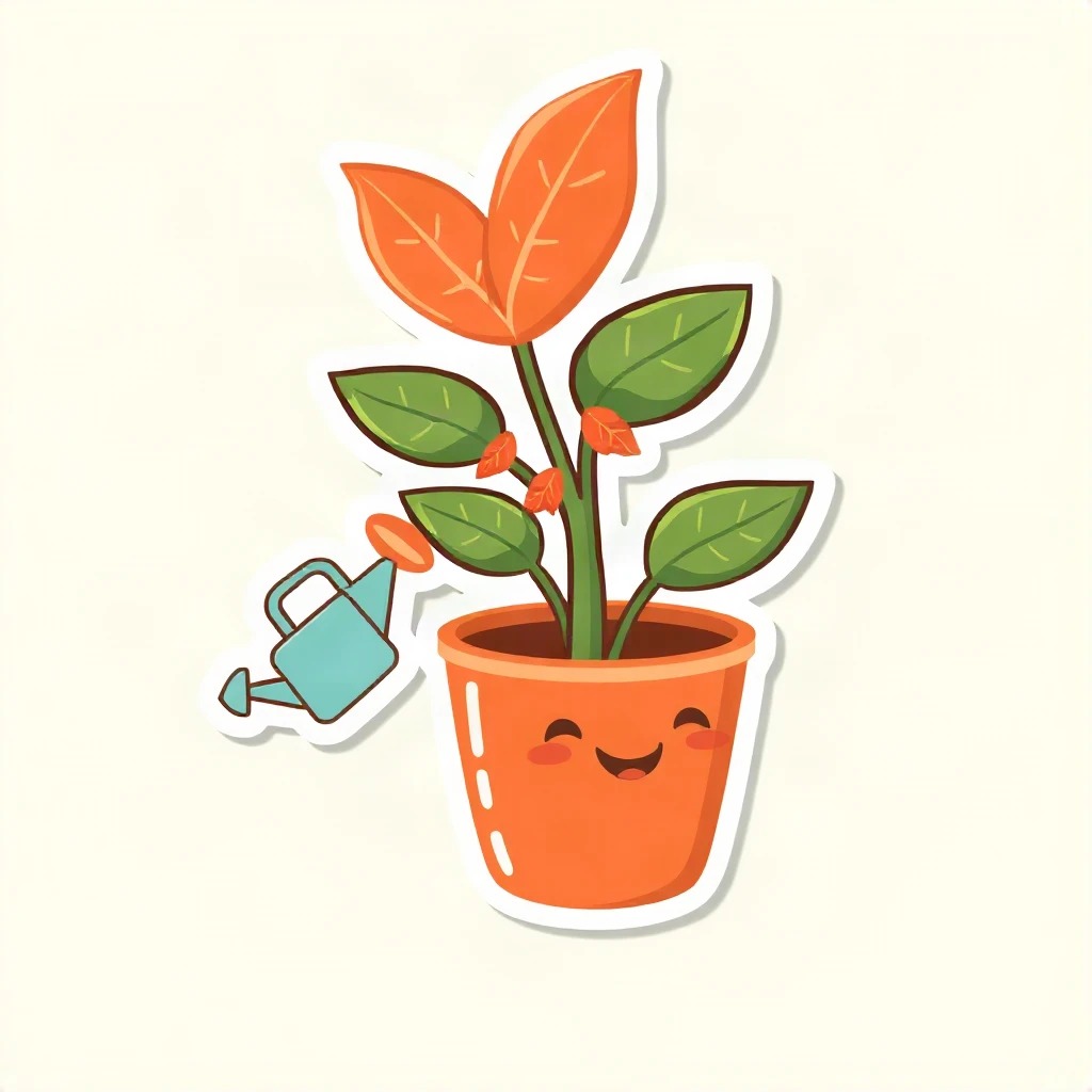 Plant Mom Sticker