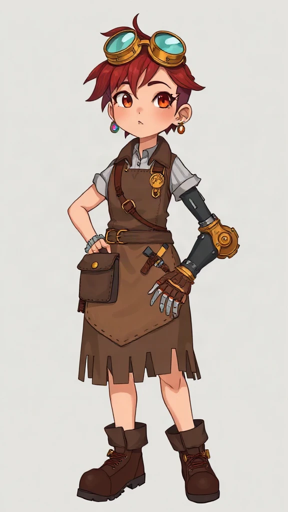 Steampunk Inventor Girl