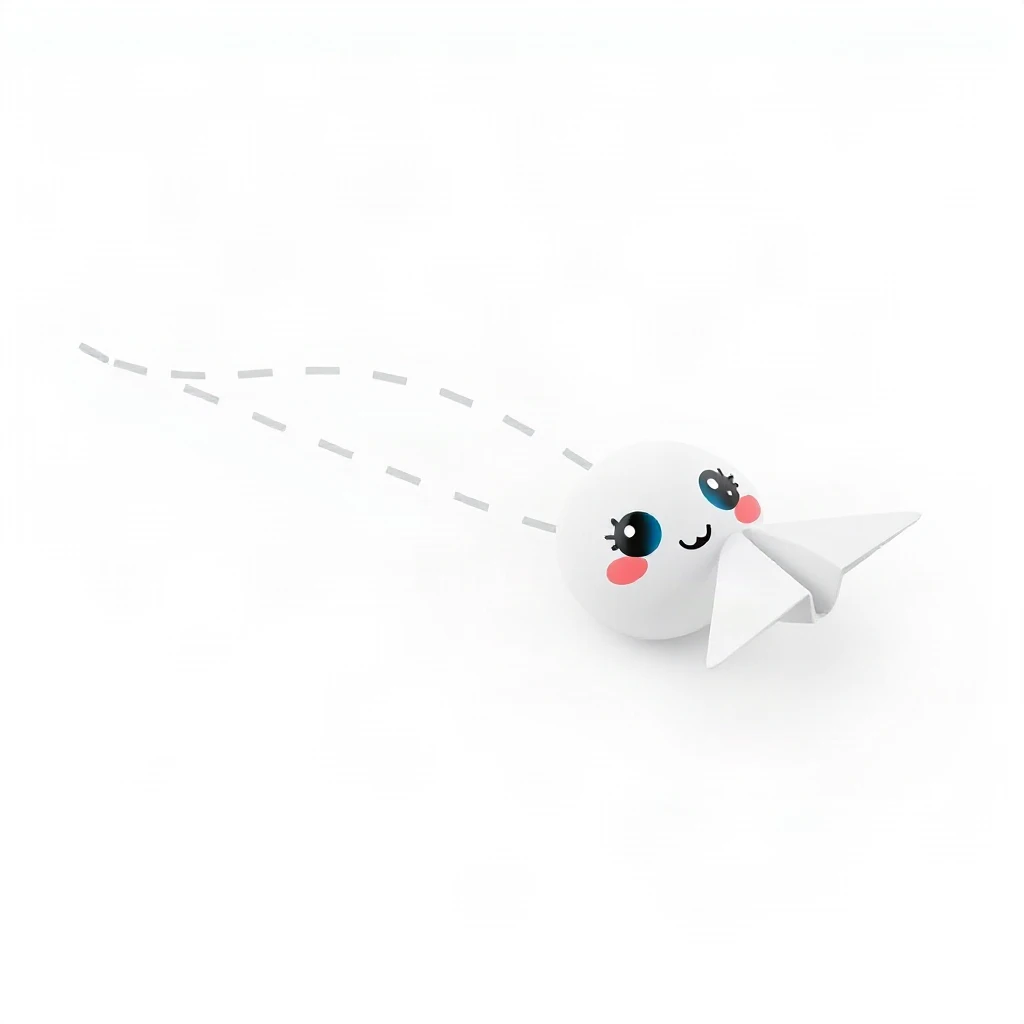 Paper Plane Emoji
