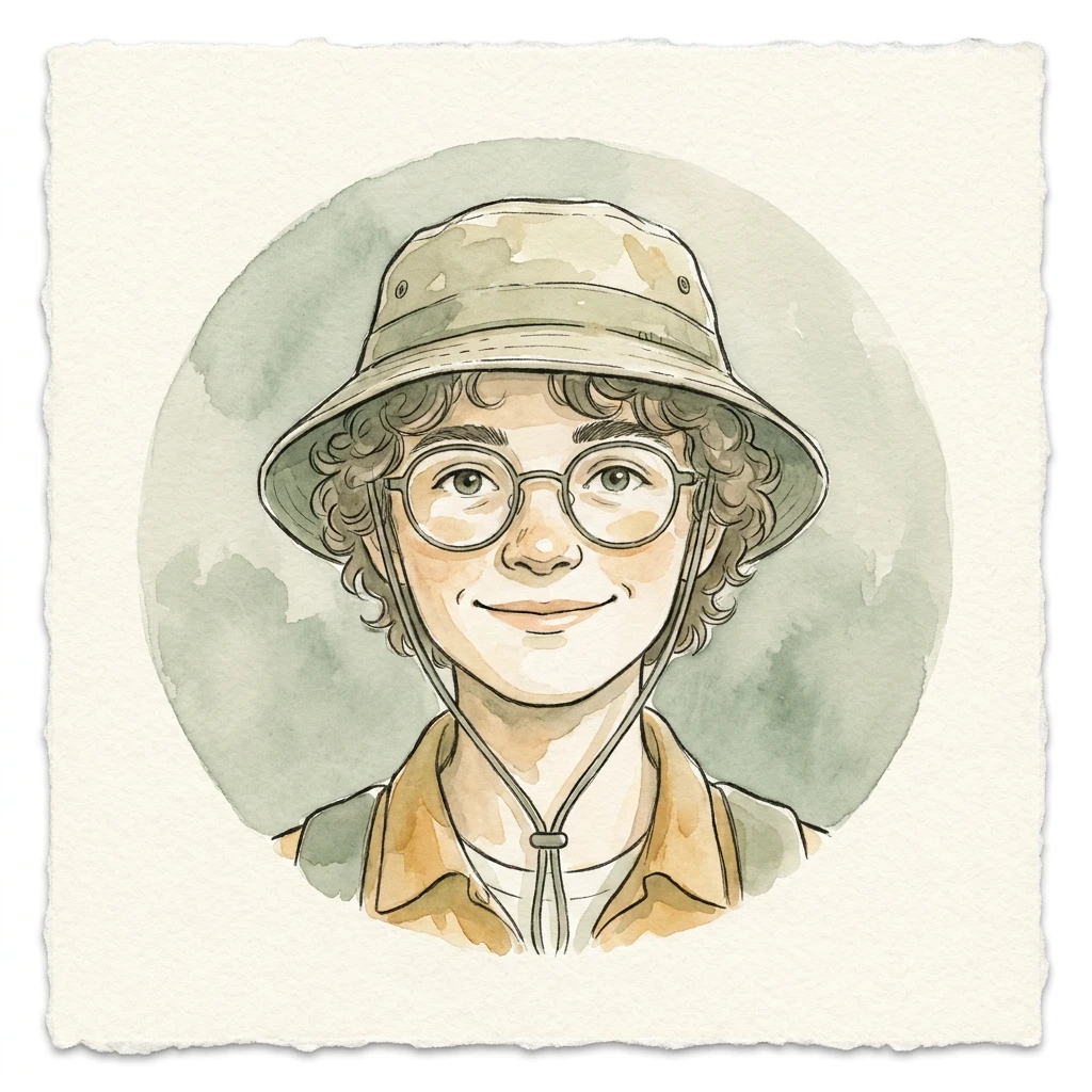 Watercolor Explorer Avatar