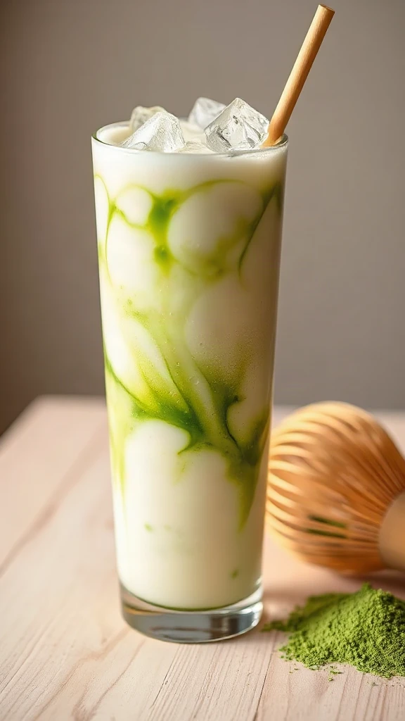 Iced Matcha Latte