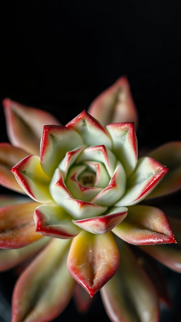 Succulent Rosette Macro Studio