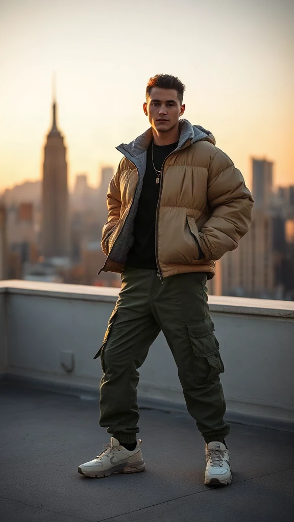 Streetwear Rooftop Editorial
