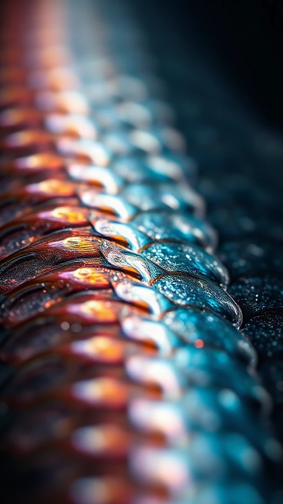 Fish Scales Macro Studio