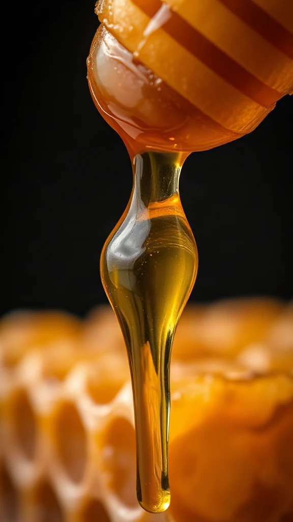 Honeycomb Honey Macro Studio