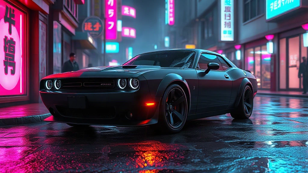 Cyber Muscle Car Night