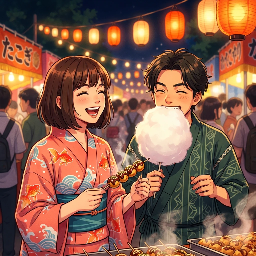 Midnight Snack Stall Glow