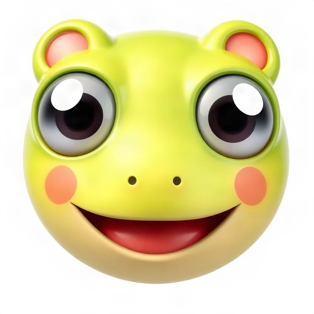 Frog Smile Emoji