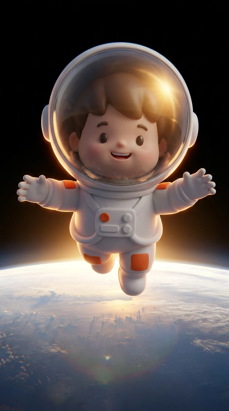 Sunrise Over Earth Orbit