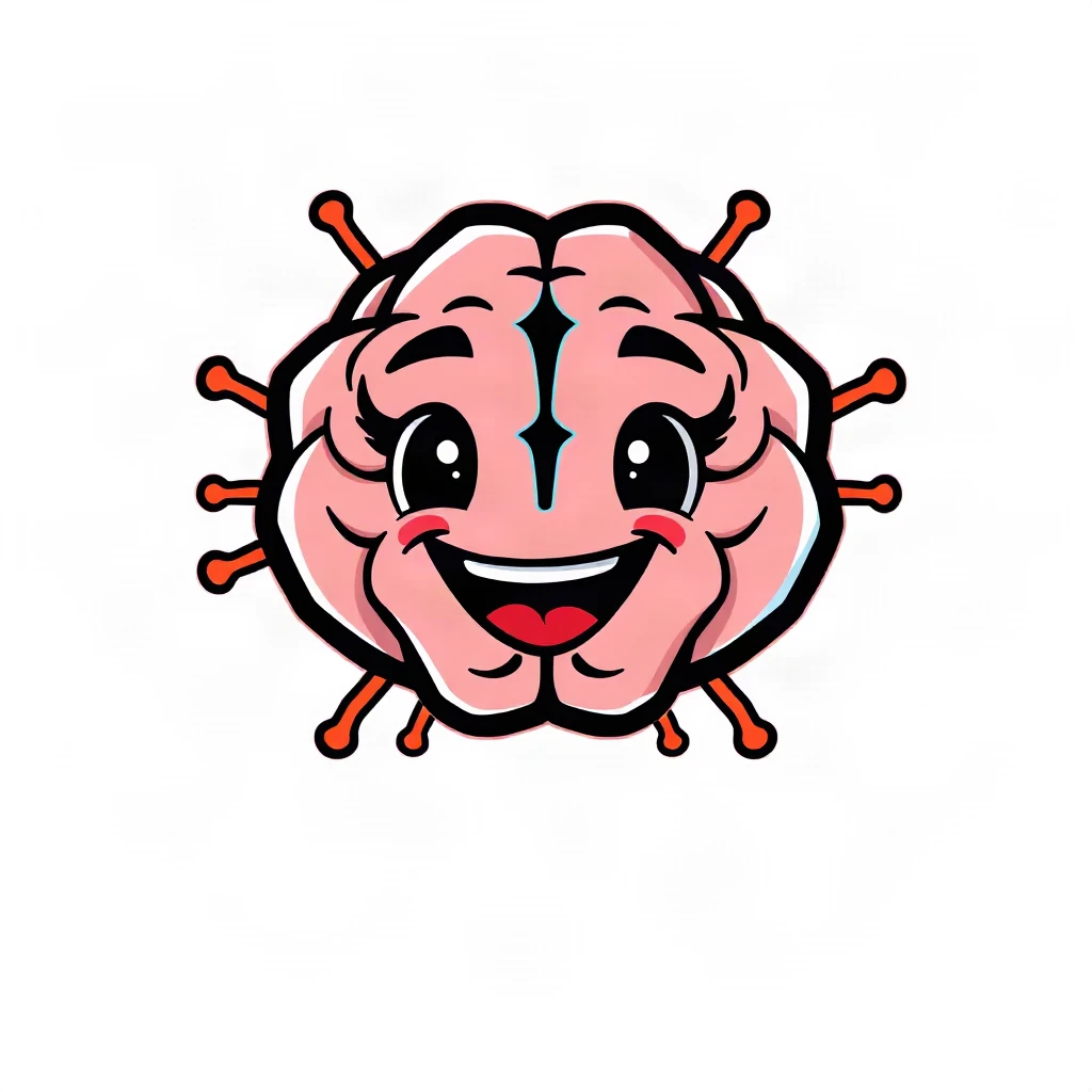 Mascot Brain Circuit Logo