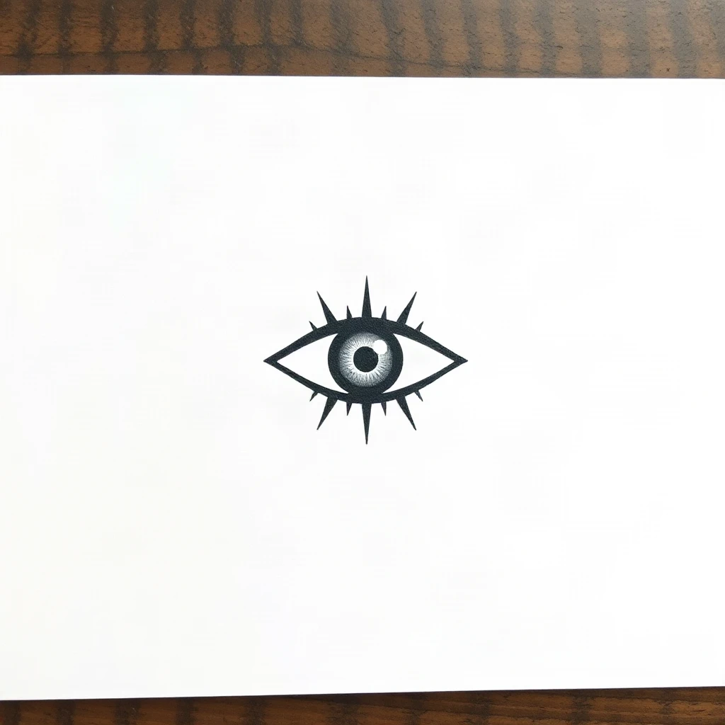 Minimalist Eye Tattoo