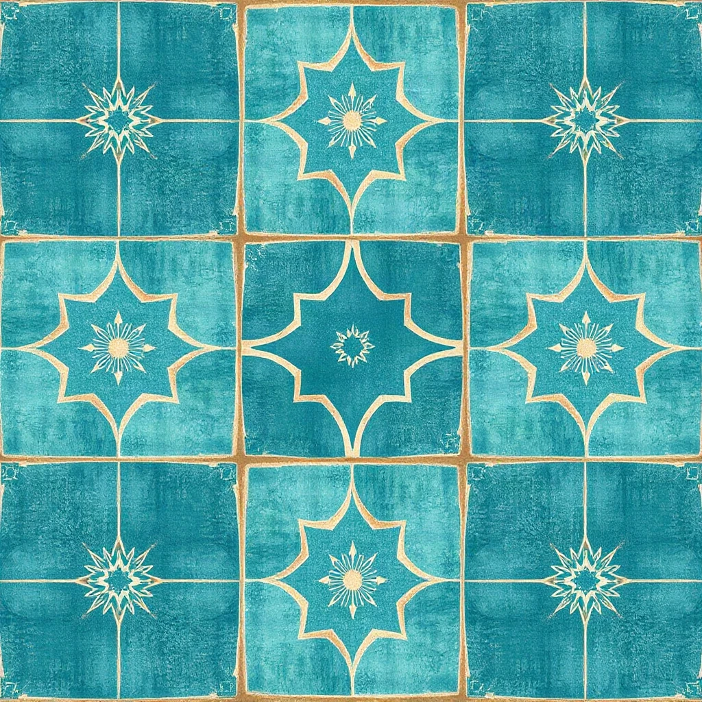 Moroccan Zellige Texture