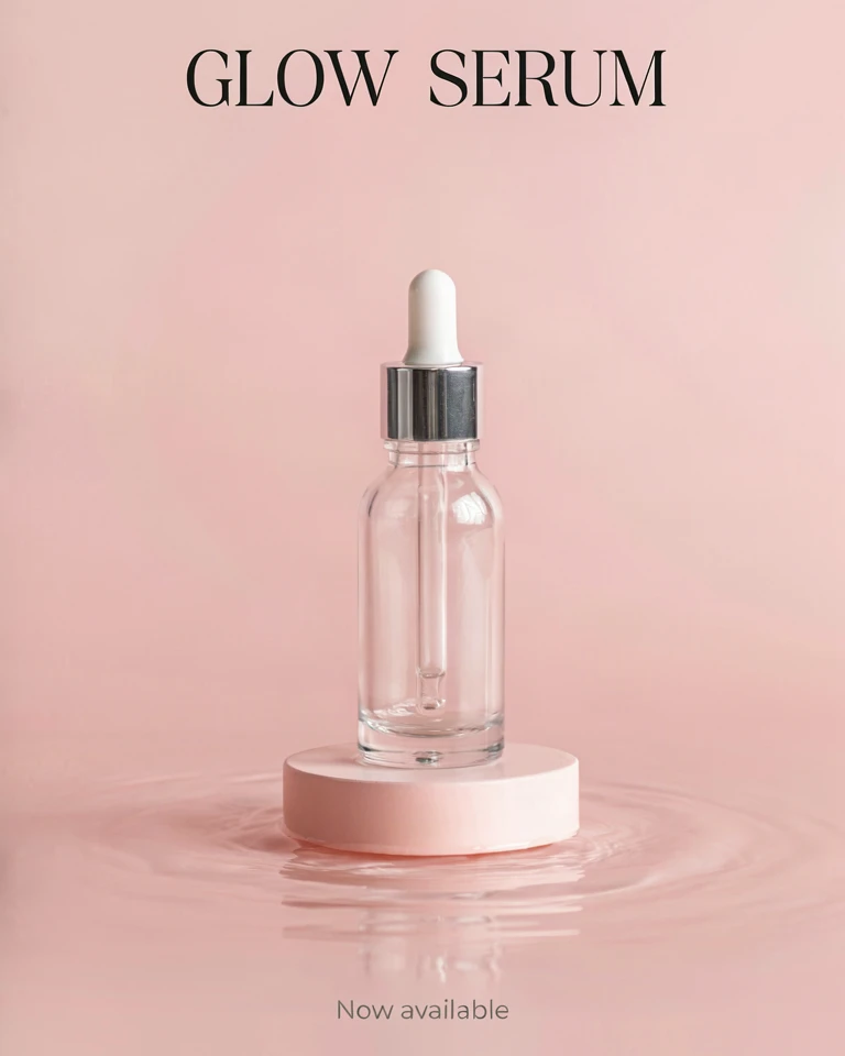 Skincare Product Launch Post