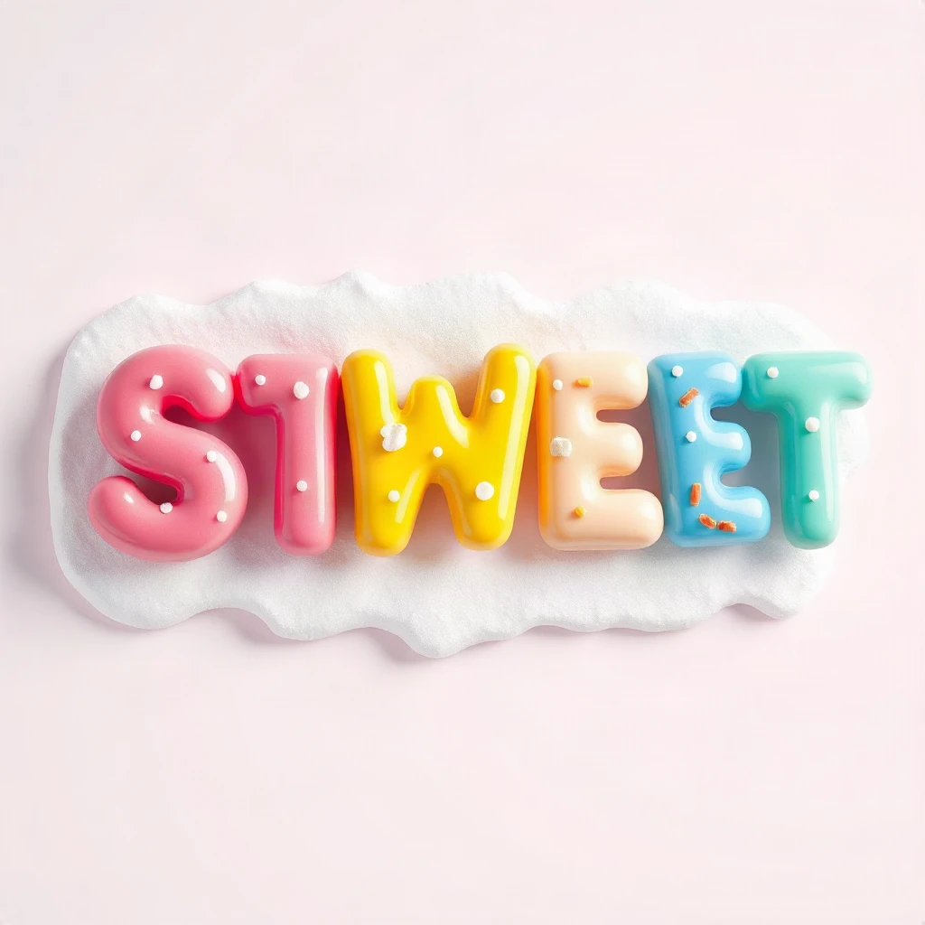 Candy Sweet Typography
