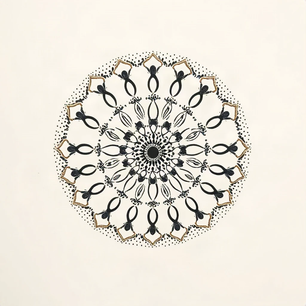 Dotwork Mandala Tattoo