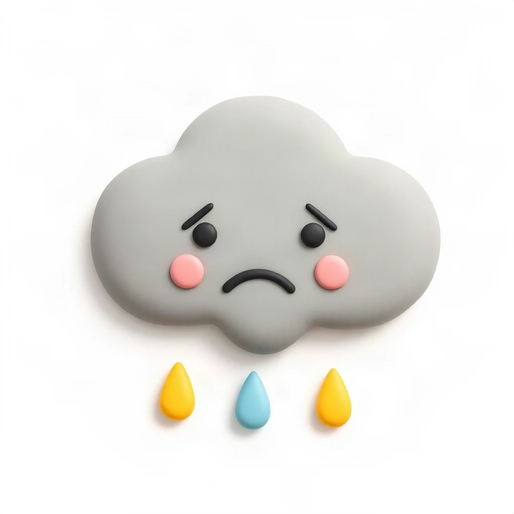 Rain Cloud Emoji