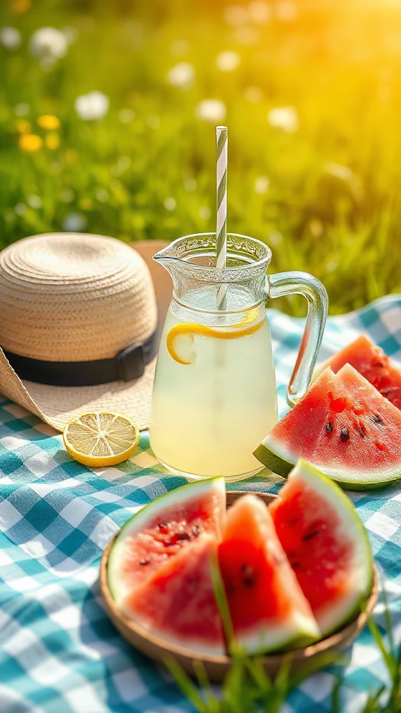 Summer Lemonade Picnic