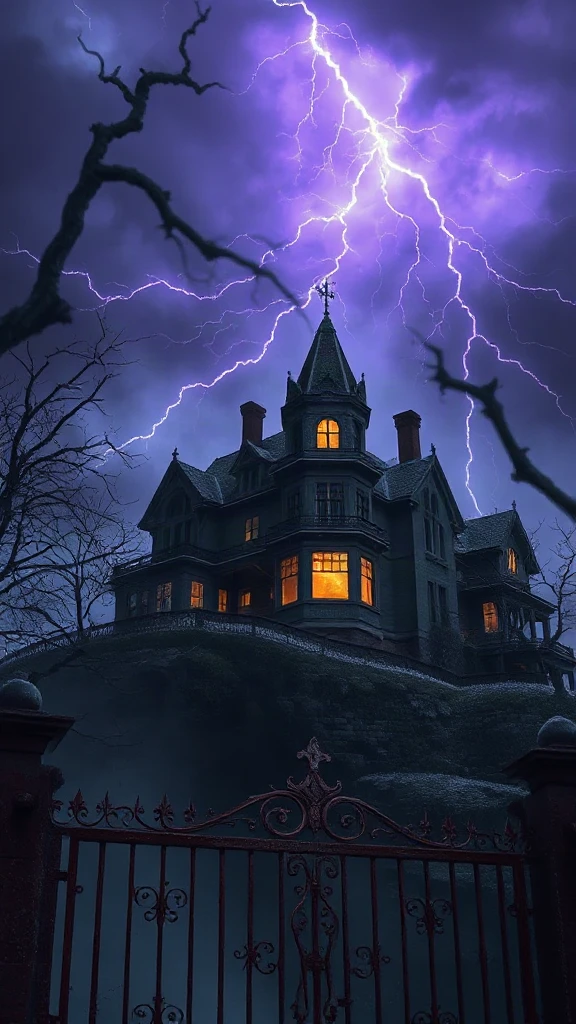 Victorian Haunted Mansion